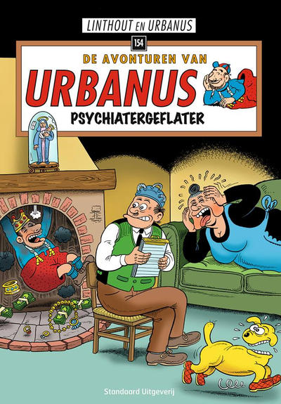 Cover for De avonturen van Urbanus (Standaard Uitgeverij, 1996 series) #154 - Psychiatergeflater