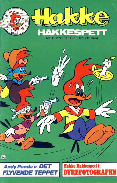 Cover for Hakke Hakkespett (Semic, 1977 series) #1/1977
