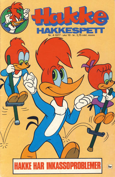 Cover for Hakke Hakkespett (Semic, 1977 series) #4/1977