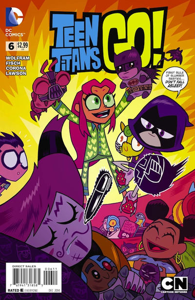 Cover for Teen Titans Go! (DC, 2014 series) #6