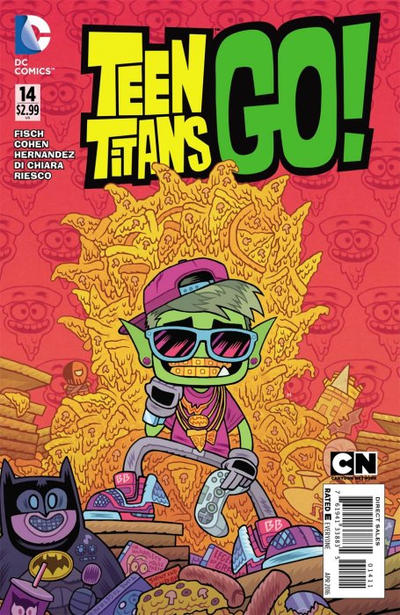 Cover for Teen Titans Go! (DC, 2014 series) #14 [Direct Sales]