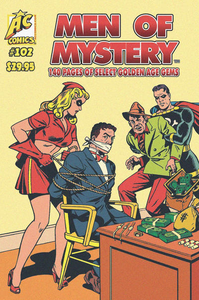 Cover for Men of Mystery Comics (AC, 1999 series) #102 [Cover A - Alex Schomburg]