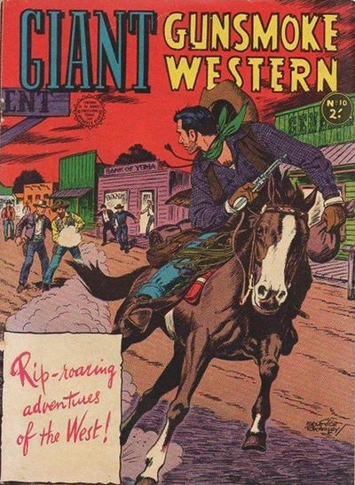 Cover for Giant  Gunsmoke Western (Horwitz, 1950 ? series) #10