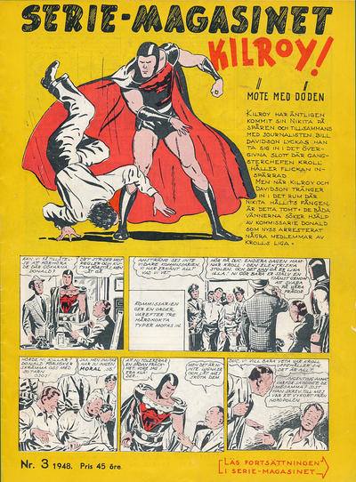 Cover for Seriemagasinet (Centerförlaget, 1948 series) #3/1948