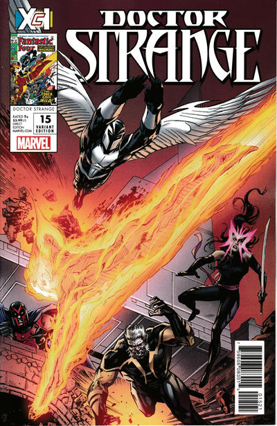 Cover for Doctor Strange (Marvel, 2015 series) #15 [Guice XCI Variant]