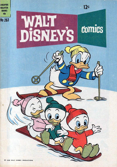 Cover for Walt Disney's Comics (W. G. Publications; Wogan Publications, 1946 series) #263