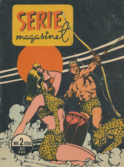 Cover for Seriemagasinet (Centerförlaget, 1948 series) #2/1950