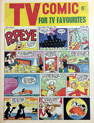 Cover for TV Comic (Polystyle Publications, 1951 series) #652