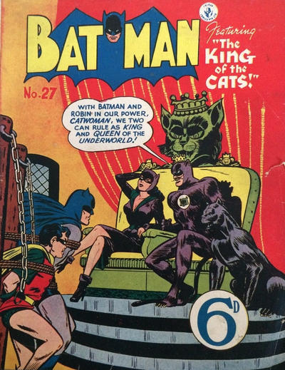 Cover for Batman (K. G. Murray, 1950 series) #27 [6D]