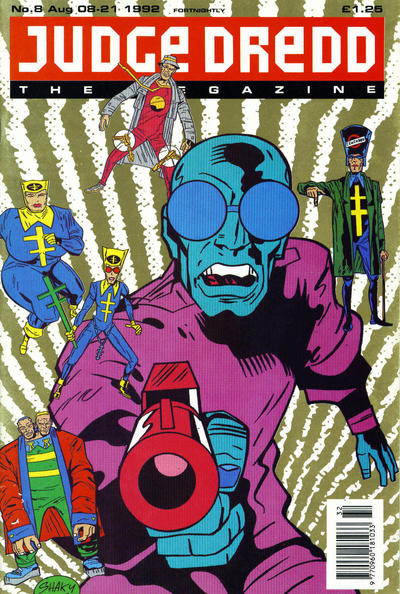 Cover for Judge Dredd the Megazine (Fleetway Publications, 1992 series) #8