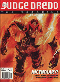 Cover Thumbnail for Judge Dredd the Megazine (Fleetway Publications, 1992 series) #25
