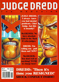 Cover Thumbnail for Judge Dredd the Megazine (Fleetway Publications, 1992 series) #41