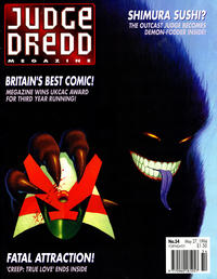 Cover Thumbnail for Judge Dredd the Megazine (Fleetway Publications, 1992 series) #54