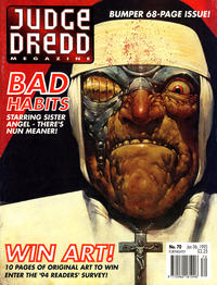 Cover Thumbnail for Judge Dredd the Megazine (Fleetway Publications, 1992 series) #70