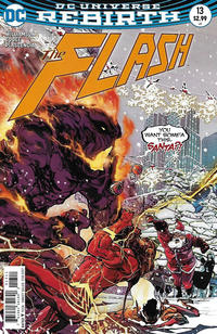 Cover Thumbnail for The Flash (DC, 2016 series) #13 [Carmine Di Giandomenico Cover]