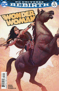 Cover Thumbnail for Wonder Woman (DC, 2016 series) #13 [Jenny Frison Variant Cover]