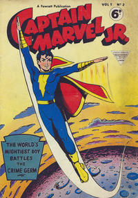 Cover Thumbnail for Captain Marvel Jr. (L. Miller & Son, 1953 series) #2