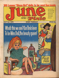 Cover Thumbnail for June and Pixie (IPC, 1973 series) #5 May 1973