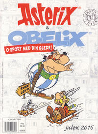 Cover Thumbnail for Asterix og Obelix (Hjemmet / Egmont, 2014 series) #2016 - O sport med din glede! [Bokhandelutgave]