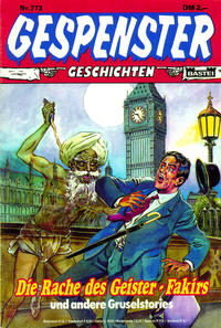 Cover Thumbnail for Gespenster Geschichten (Bastei Verlag, 1974 series) #773