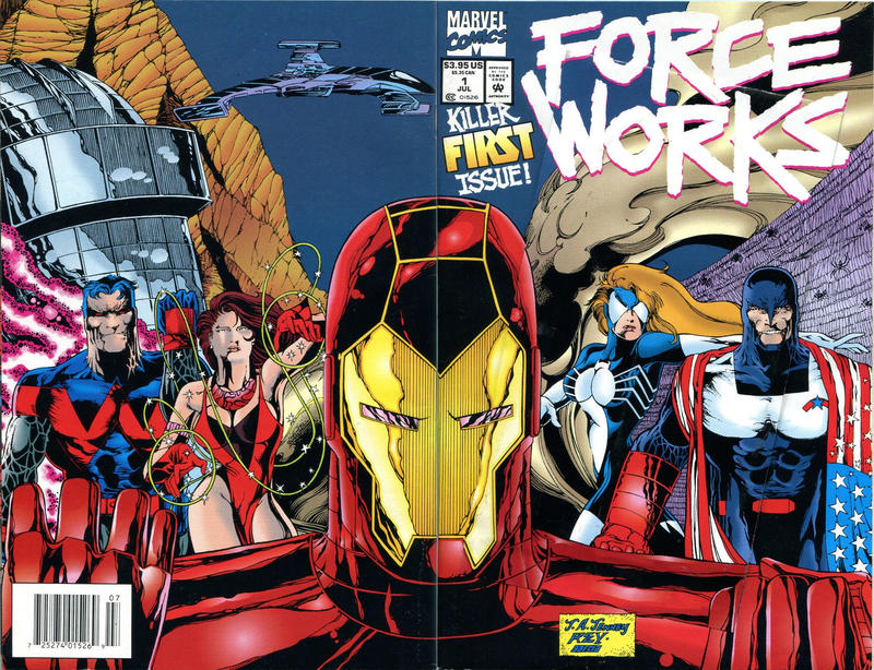 Cover for Force Works (Marvel, 1994 series) #1 [Newsstand]