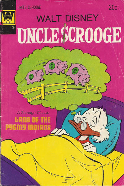 Cover for Walt Disney Uncle Scrooge (Western, 1963 series) #112 [Whitman]