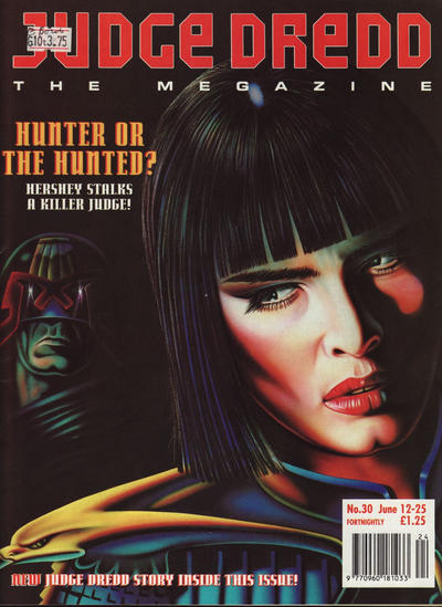 Cover for Judge Dredd the Megazine (Fleetway Publications, 1992 series) #30