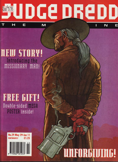 Cover for Judge Dredd the Megazine (Fleetway Publications, 1992 series) #29