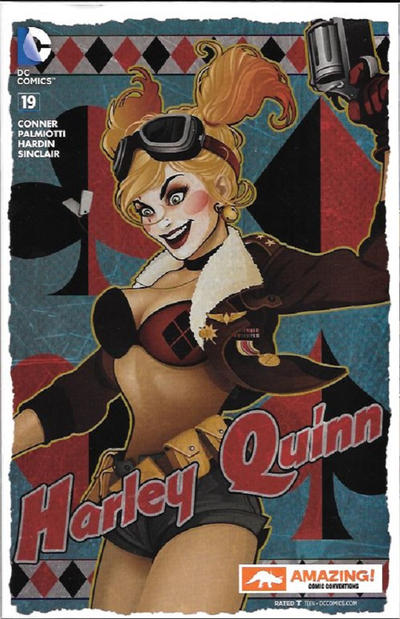 Cover for Harley Quinn (DC, 2014 series) #19 [Amazing! Comic Conventions Cover]