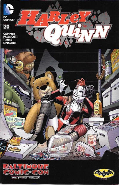 Cover for Harley Quinn (DC, 2014 series) #20 [Baltimore Comic Con Cover]