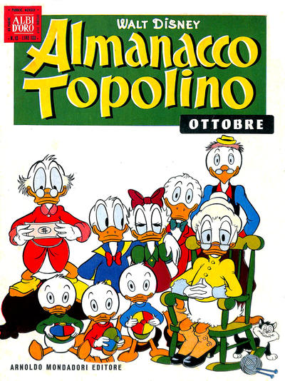 Cover for Almanacco Topolino (Mondadori, 1957 series) #34