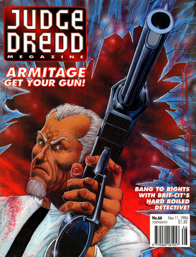 Cover for Judge Dredd the Megazine (Fleetway Publications, 1992 series) #66