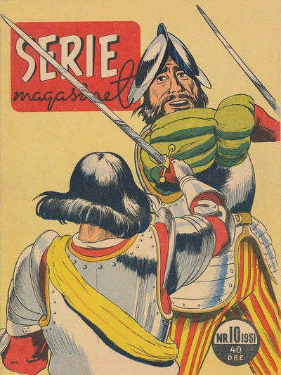 Cover for Seriemagasinet (Centerförlaget, 1948 series) #10/1951