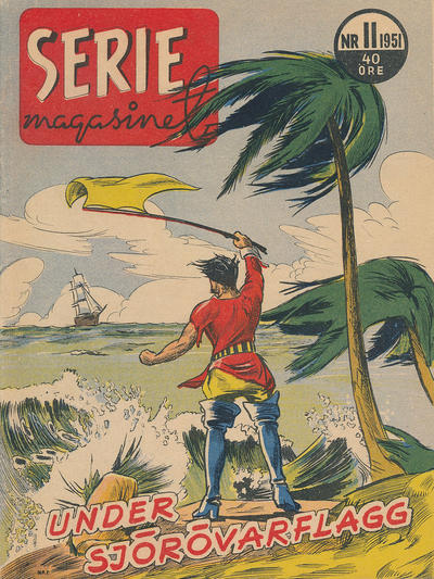 Cover for Seriemagasinet (Centerförlaget, 1948 series) #11/1951