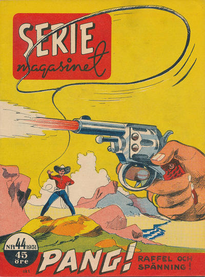 Cover for Seriemagasinet (Centerförlaget, 1948 series) #44/1951