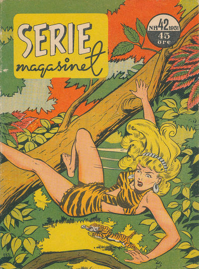 Cover for Seriemagasinet (Centerförlaget, 1948 series) #42/1951
