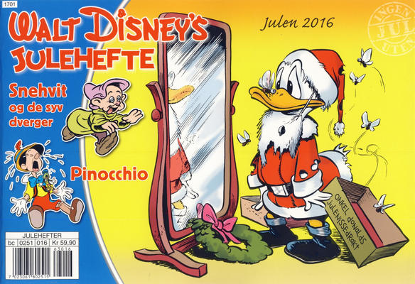 Cover for Walt Disney's julehefte (Hjemmet / Egmont, 2002 series) #2016