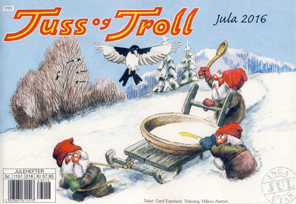 Cover for Tuss og Troll (Hjemmet / Egmont, 2008 series) #2016