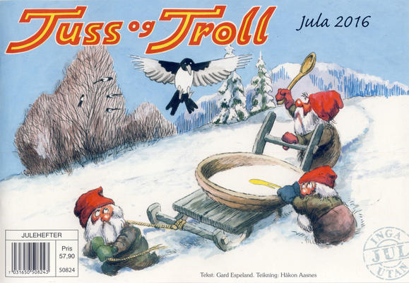 Cover for Tuss og Troll (Hjemmet / Egmont, 2008 series) #2016 [Bokhandelutgave]