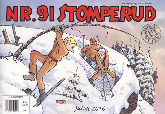 Cover for Nr. 91 Stomperud (Hjemmet / Egmont, 2005 series) #2016 [Bokhandelutgave]