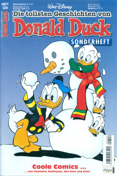 Cover for Die tollsten Geschichten von Donald Duck (Egmont Ehapa, 1965 series) #320