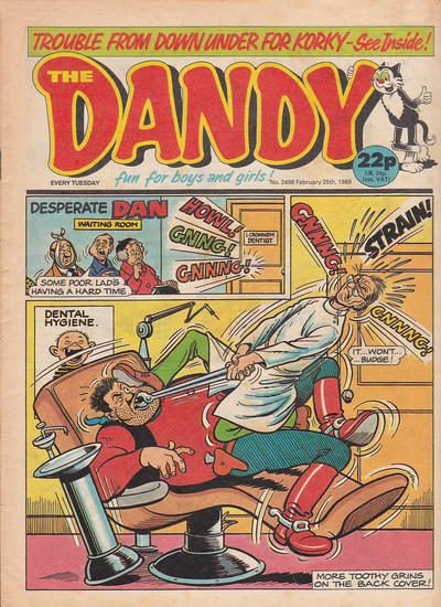 Cover for The Dandy (D.C. Thomson, 1950 series) #2466
