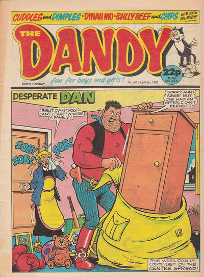 Cover for The Dandy (D.C. Thomson, 1950 series) #2471