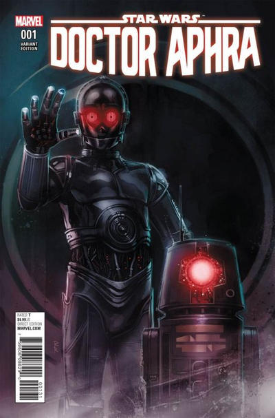 Cover for Doctor Aphra (Marvel, 2017 series) #1 [Incentive Rod Reis 'Droids' Variant]