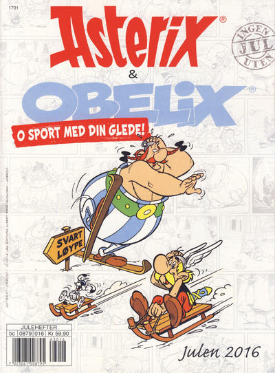 Cover for Asterix og Obelix (Hjemmet / Egmont, 2014 series) #2016 - O sport med din glede!