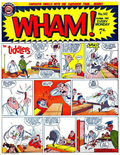 Cover for Wham! (IPC, 1964 series) #142