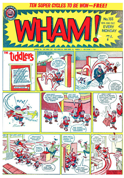 Cover for Wham! (IPC, 1964 series) #166