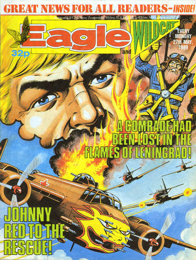 Cover for Eagle (IPC, 1982 series) #27 May 1989 [375]