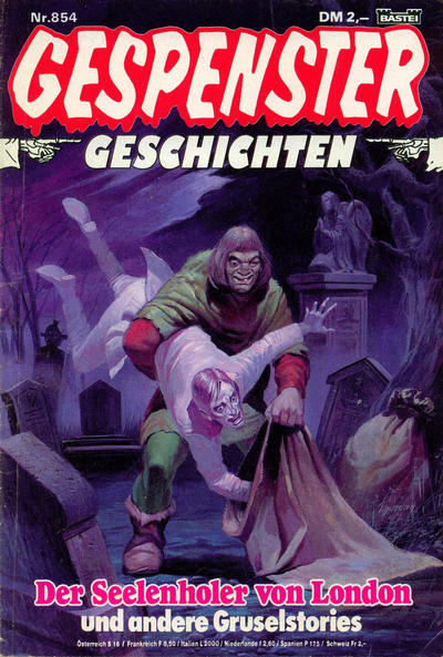 Cover for Gespenster Geschichten (Bastei Verlag, 1974 series) #854