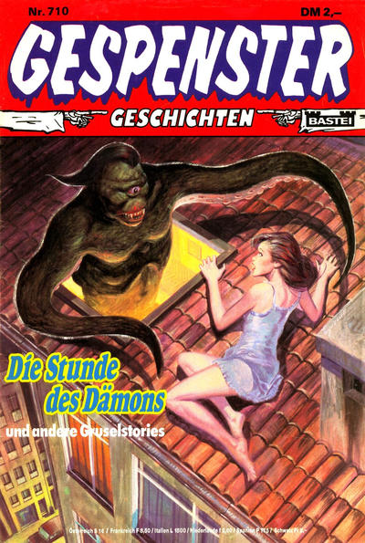 Cover for Gespenster Geschichten (Bastei Verlag, 1974 series) #710